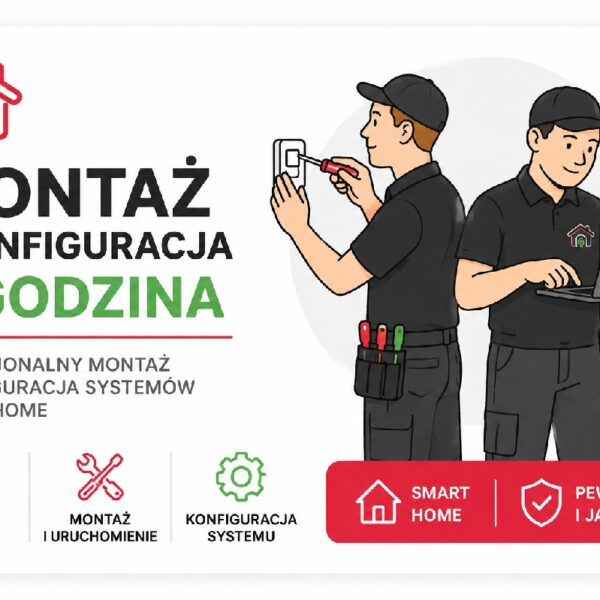 Montaż i konfiguracja – 1 h