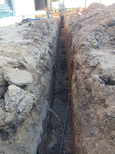 Uziom otokowy w Kobylnicy