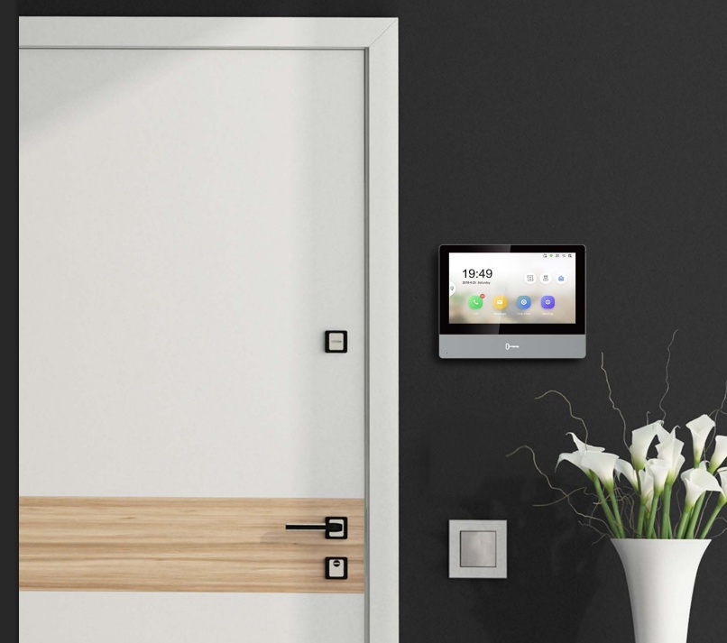 Widodomofon na scianie