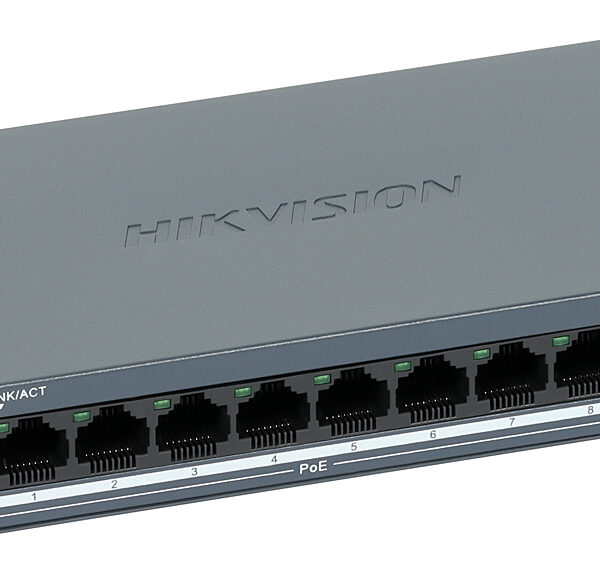 Switch PoE do monitoringu (8+2 porty)